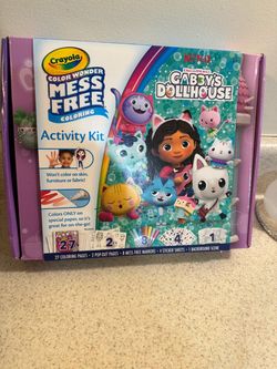 Crayola Color Wonder Gabby's Dollhouse Activity Kit