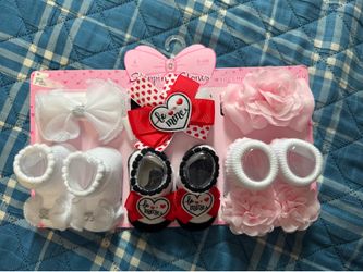Baby girl socks & clothes
