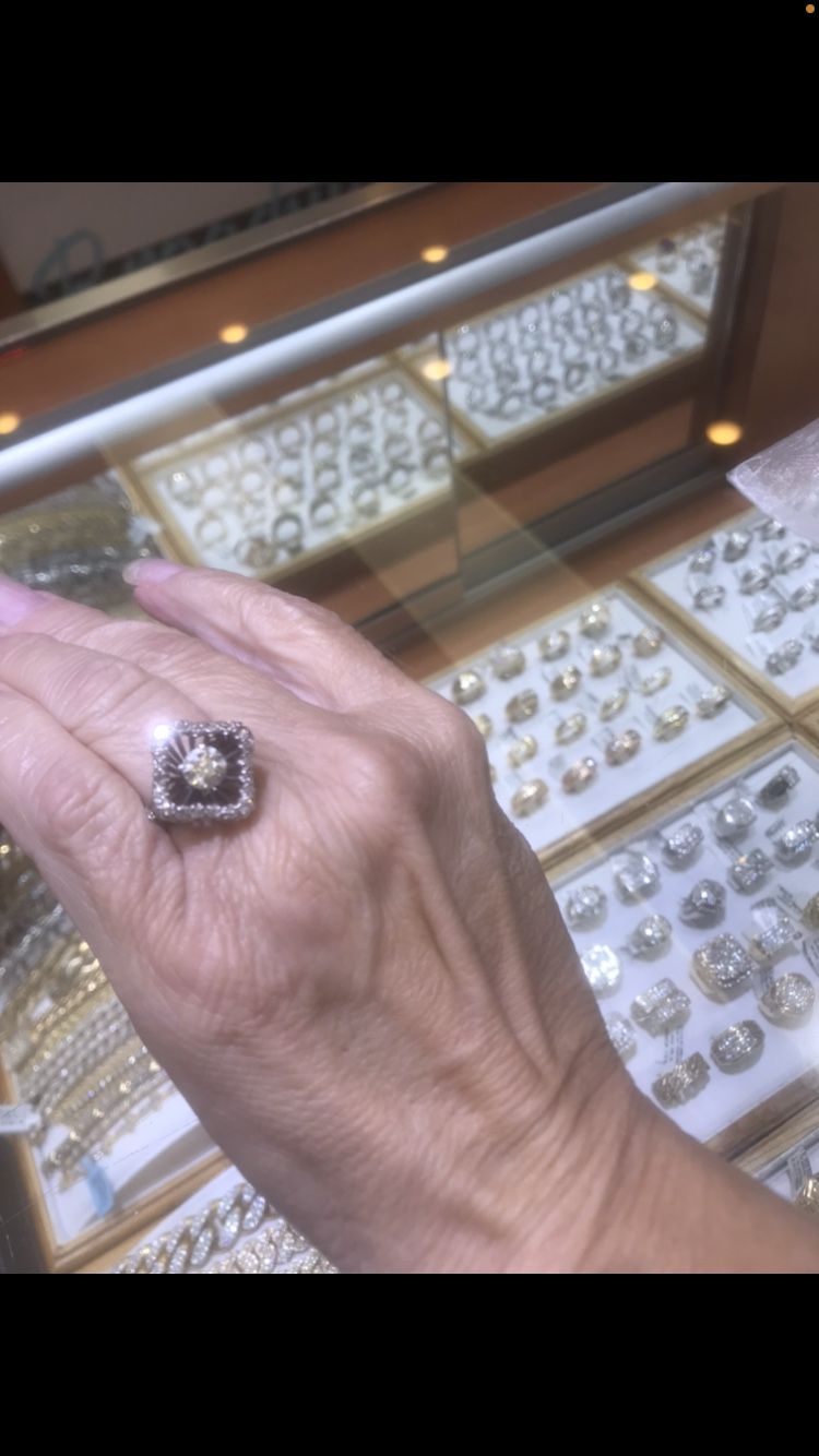 Natural Diamond Ring With Certificate
