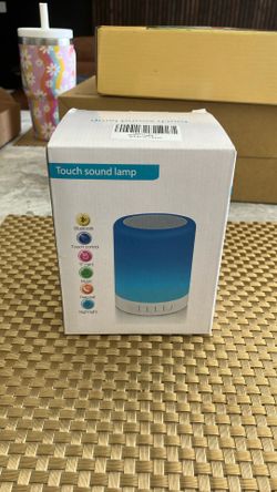 Night Light Lamp With Bluetooth Speaker