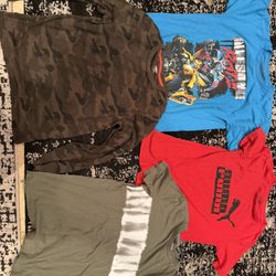 Kids Boys Clothing Bundle Size 10/12 Large 