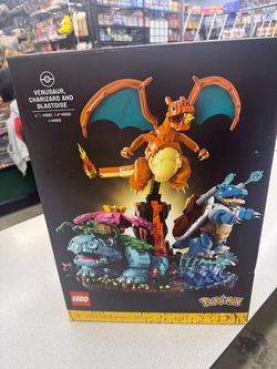 LEGO POKEMON VENUSAUR CHARIZARD BLASTOISE SET 72153