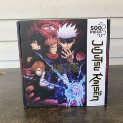 New de.bored Jujutsu Kaisen 500Pc Jigsaw Puzzle 18" x 24" Crunchyroll