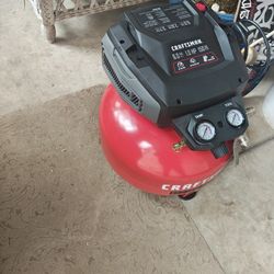 6 Gal Craftsman Pancake Air Compressor 75 Firm No Less See Pictures For Details Specs 