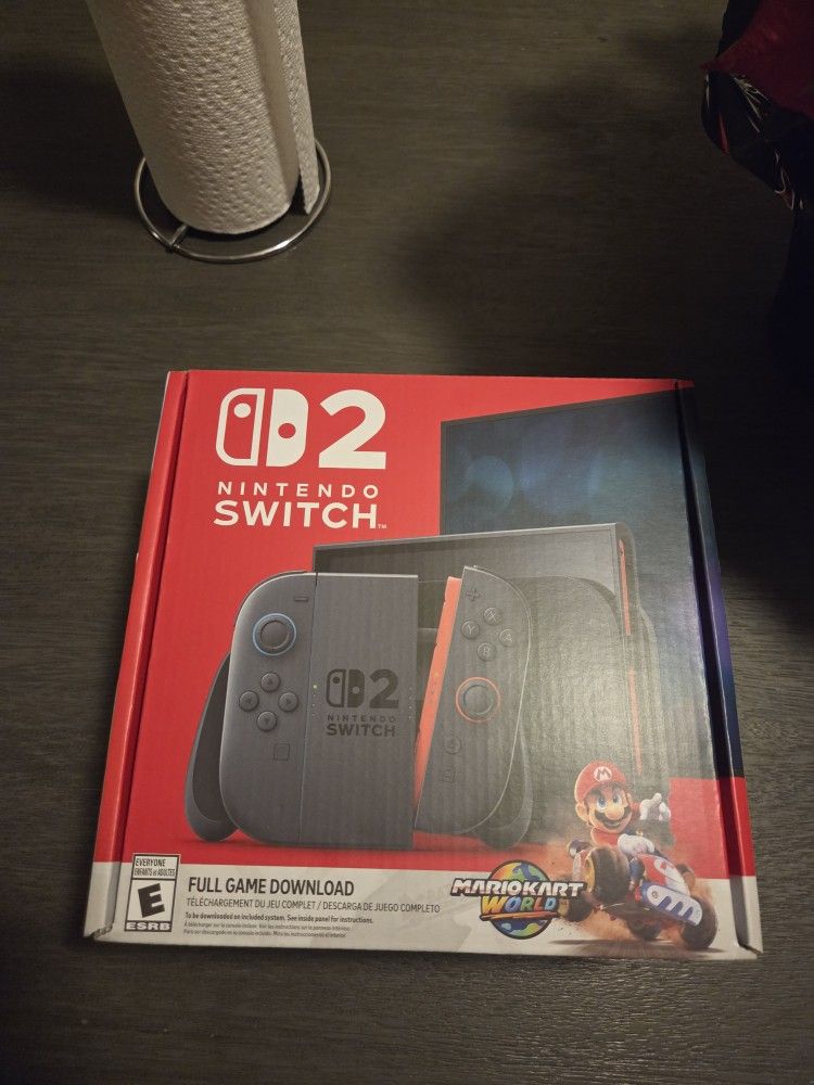Brand New Nintendo Switch 2 With Mario Kart