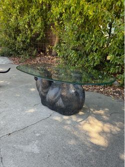 Vintage Black-bear table c. 1970s