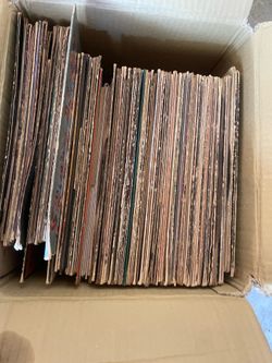 Turn table & records
