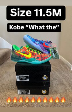 Nike Kobe 8 Proto “What The” Size 11.5M