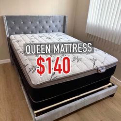 New Queen Mattress Only $140
