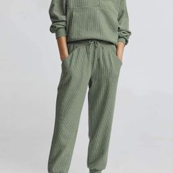 2 Piece Sweatsuits Set Long Sleeve Half Zip Pullover Sweatshirt Joggers Tracksuit R43, medium