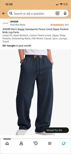 Fleece sweatpants