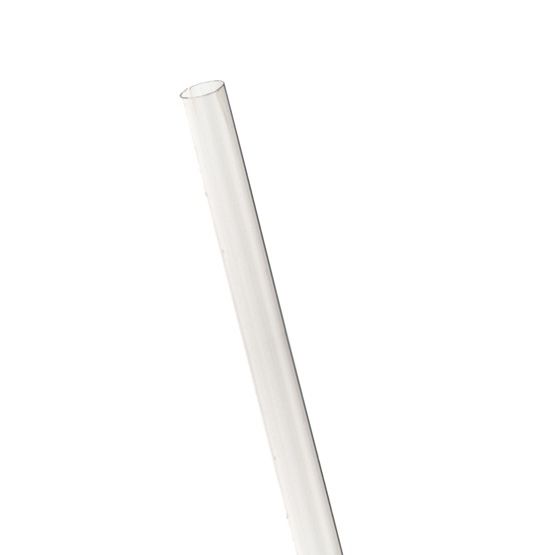 Sysco Classic Unwrapped Translucent Jumbo Straws - 7.75”