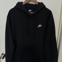 Nike Sportswear Club Fleece Pullover Hoodie Black Men’s size XL Tall