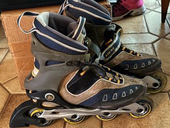 Roller Blades (2 pair) for sale men’ s  size 9 and 9.5
