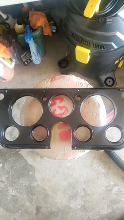 1967-1972 Chevy dash