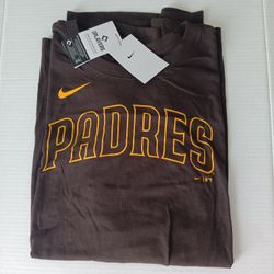 Padres XXL Fernando Tatis Jr Nike Men's Player Name and Number Tee Brown