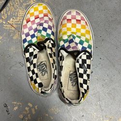 Vans Converse Slip On Rainbow
