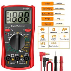 DIGITAL MULTIMETER VOLTMETER /DM850/ AC/DC AMMETER OHMMETER VOLT METER TESTER OHM // NEW in BOX