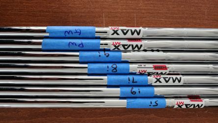 KBS Max MT 85 Regular Flex Steel Shaft 5-GW
