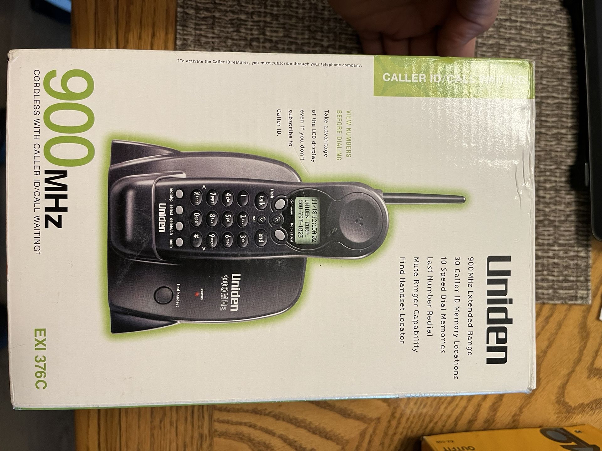 Phone Uniden 900 MHZ