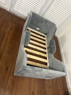 Toddler Bed, Child, Standard Crib Size Gray