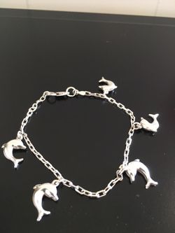 Pulsera de silver 925 hablo español size 8