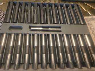 DELTRONIC PIN GAGE 25 PC SET between 4375