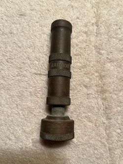 Vintage NELSON RAINBOY 4” BRASS GARDEN HOSE SPRAY NOZZLE