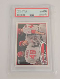 2012 Topps Mike Trout #446 PSA 10 Gem Mint