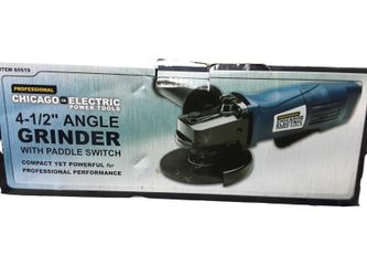 Chicago Electric 65519 Blue Corded Grinder