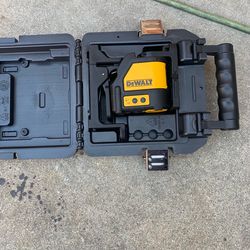Dewalt laser lever