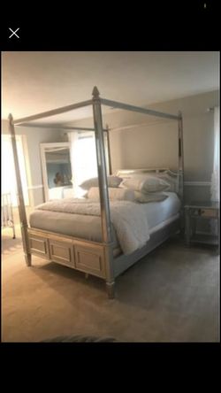Mirror Queen bed