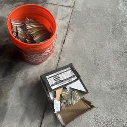 3 Inch Hot Galvanized Collated Nails W/ 3 Inch Ledgerlok And 6 Inch 3/8 Lags