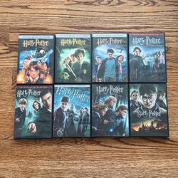 Harry potter movies for collection all eight desks