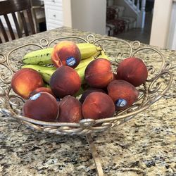 Beautiful Metal Fruit Basket 