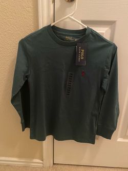 Polo Ralph Lauren Boys Green Long Sleeve Shirt