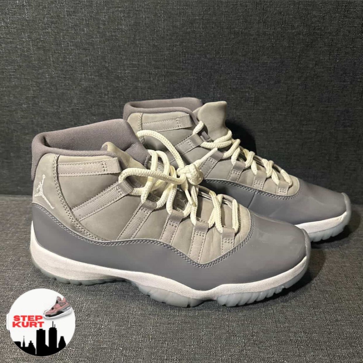 Jordan 11 Retro “Cool gray” Size 8 Pre-Owned/ OG ALL
