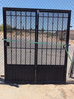 Metal door