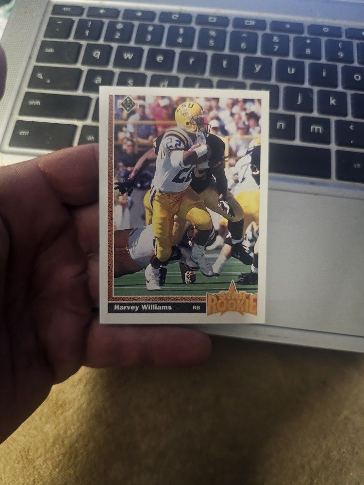 Harvey Williams Football Card