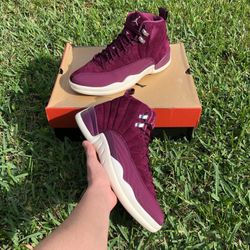 jordan 12 bordeaux size 12