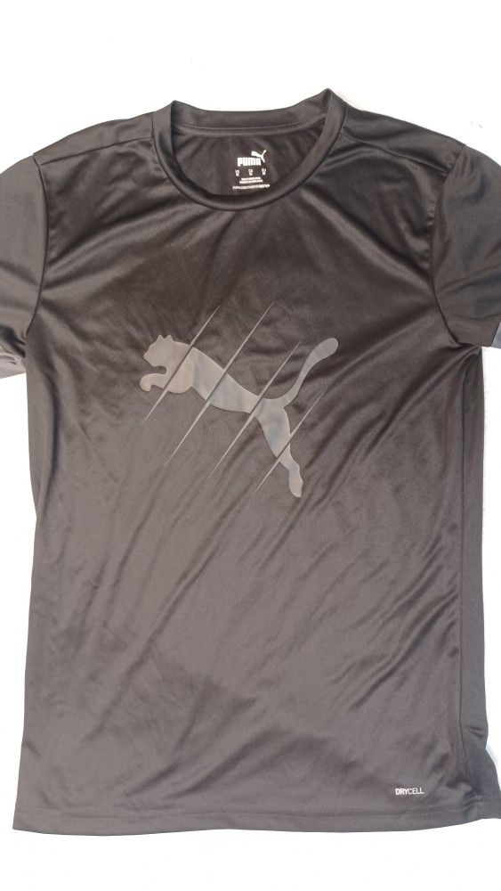 Men's Puma Size Medium Short Sleeve Shirt Drycell