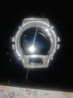 Gshock Bezel 15 Diamonds Stanless