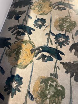 Floral 8x10 rug