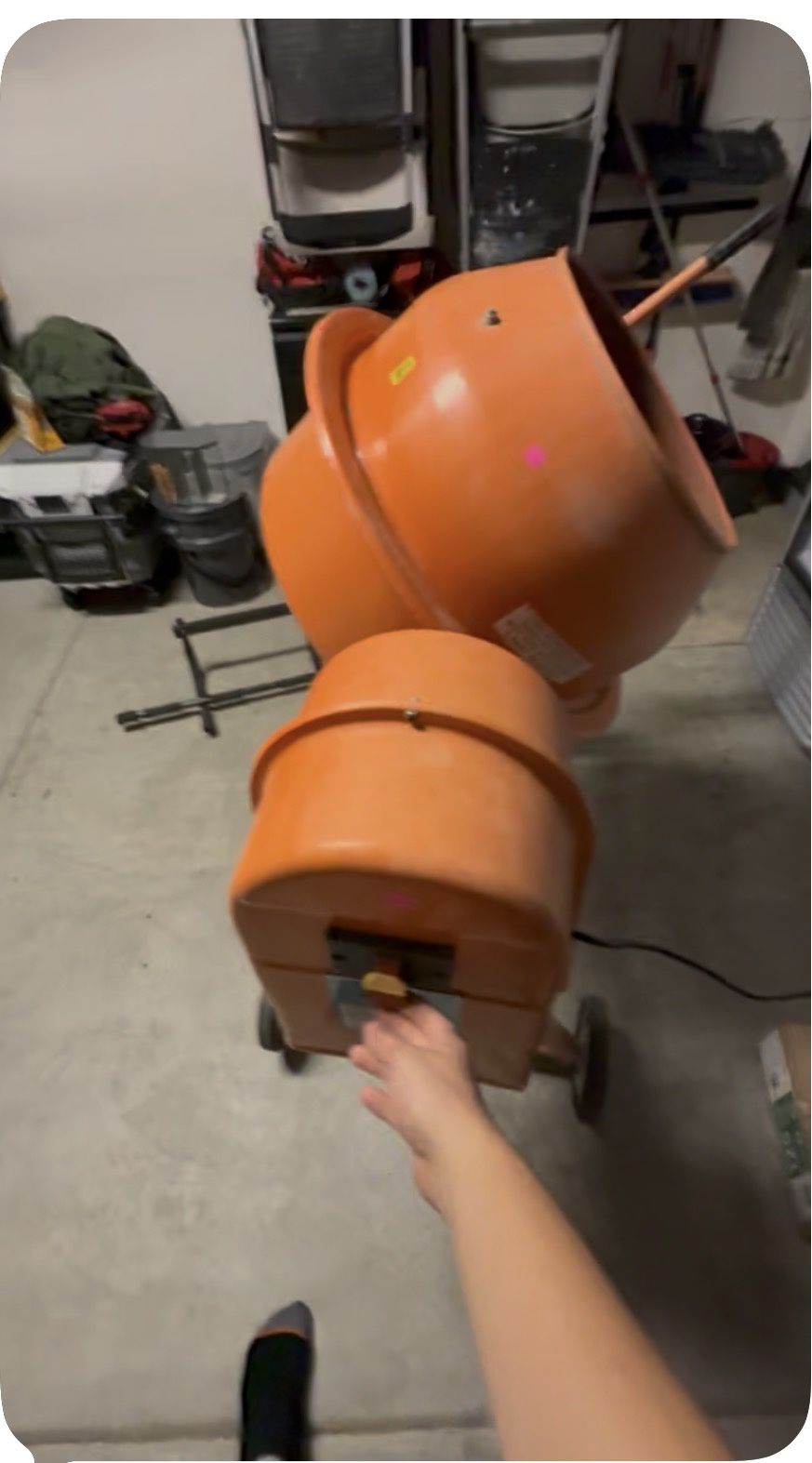 Cement mixer Works Great