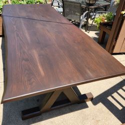 Oak Dining Table 