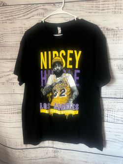 Los Angeles Laker Nipsey Hussle shirt size large