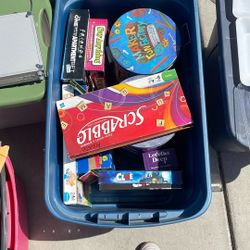Board Games And Poker Chips