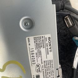 Sony Car Radio 