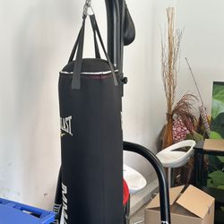 Everlast Heavy Bag With Stand 