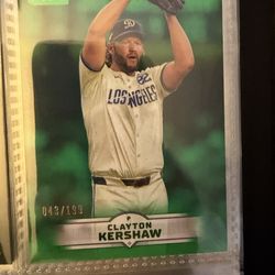 Green kershaw champ yr /299
